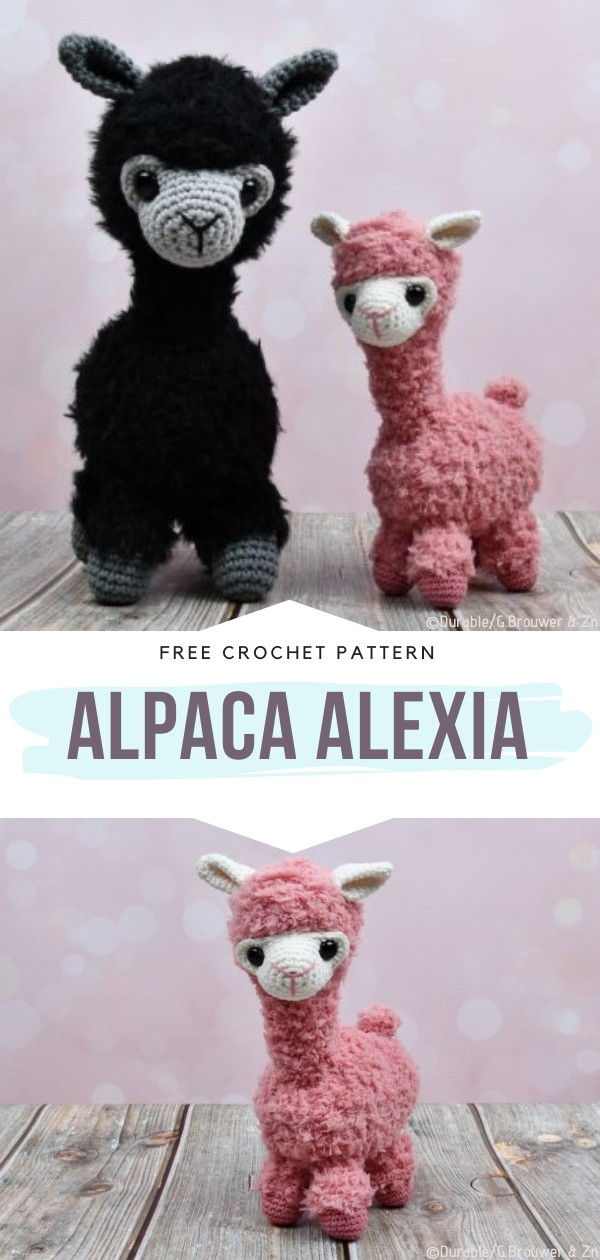Lovely Alpacas Free Crochet Patterns