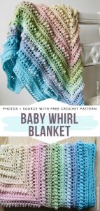 Pastel Rainbow Blankets - Free Crochet Patterns