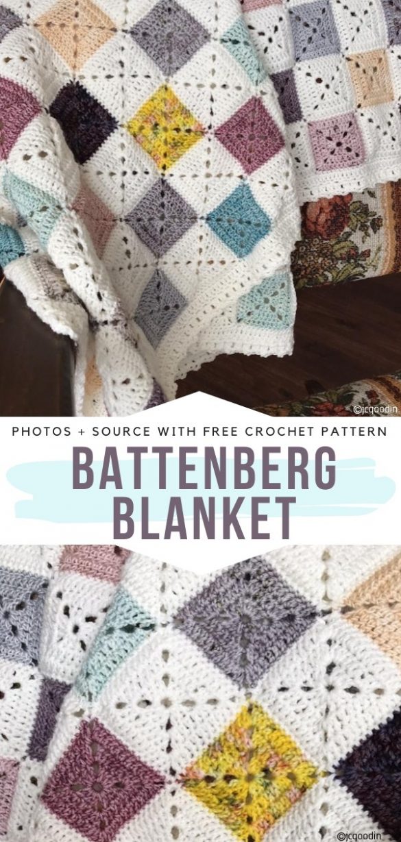 15 Free Textured Crochet Blanket Patterns