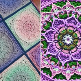 Breathtaking Floral Blocks Free Crochet Patterns