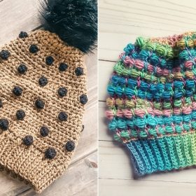 Bubbly Beanies Hat Free Crochet Pattern