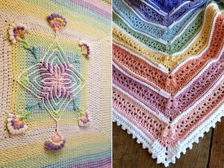 CAL Baby Blankies Free Crochet Patterns