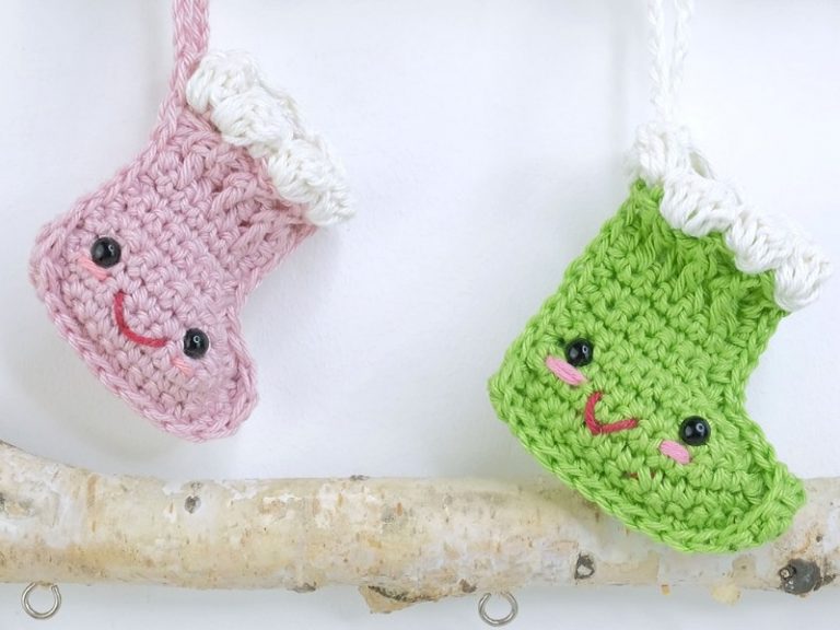 Christmas Tree Ornaments Free Crochet Pattern