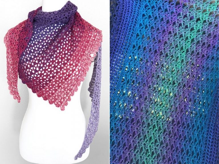 Crochet Poetry Shawls Free Patterns
