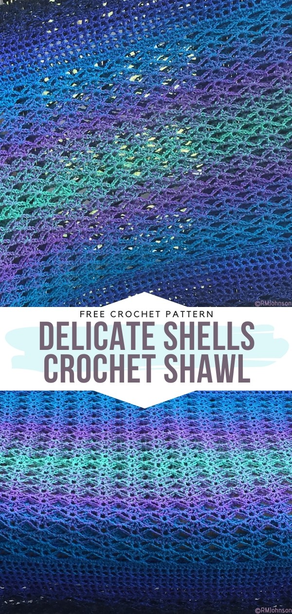 Shells Crochet Shawl