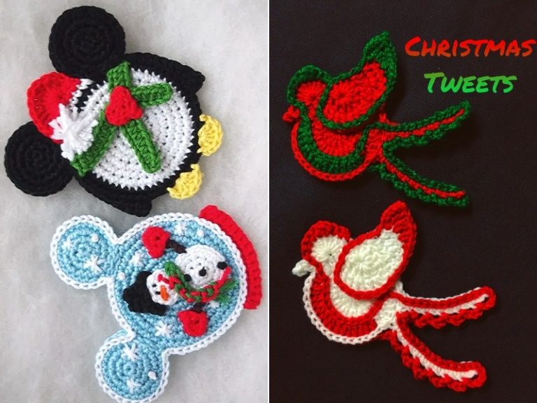 Festive Ornaments Free Crochet Patterns