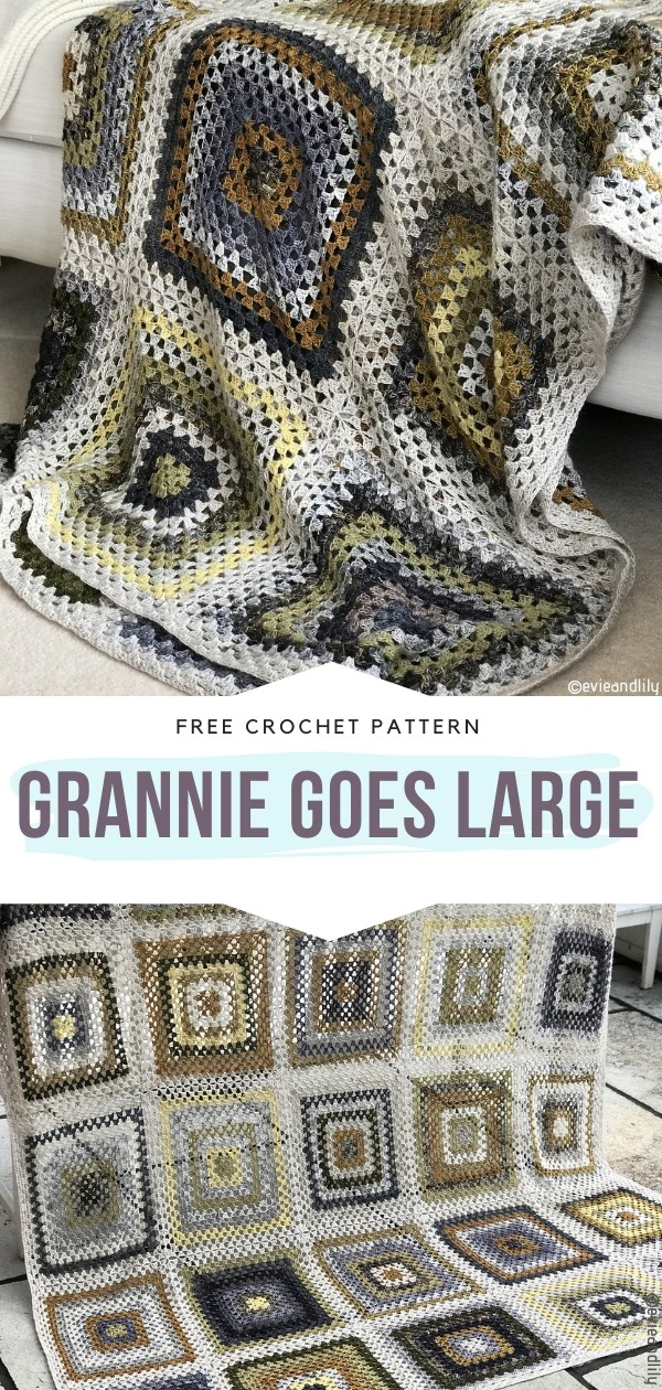 Granny Square Blanket 