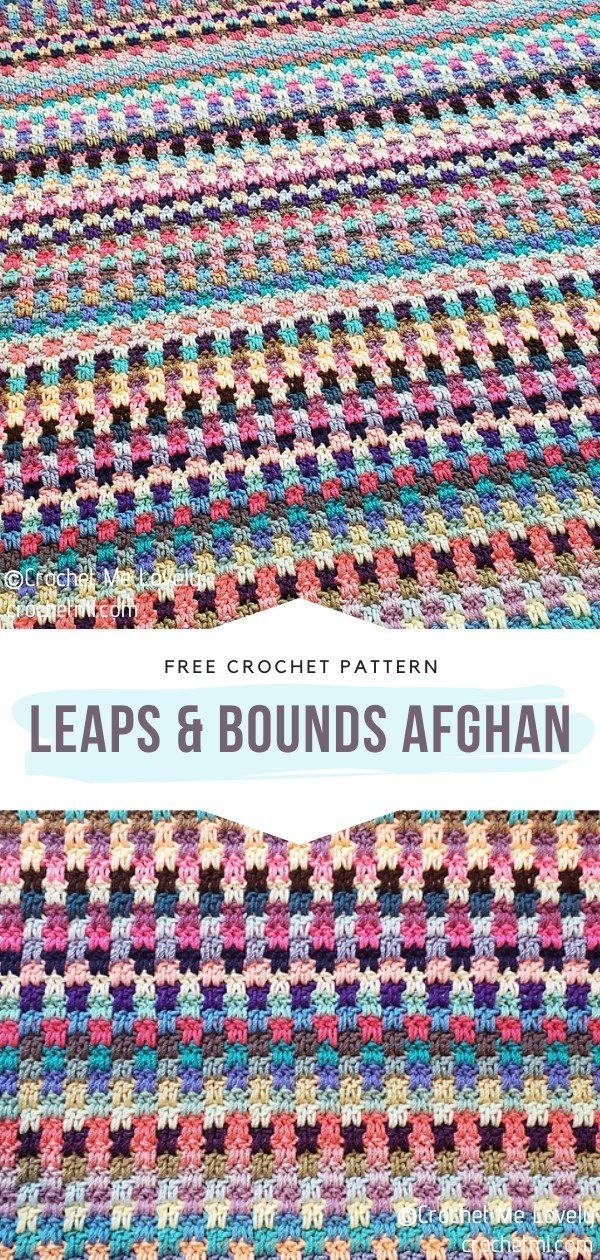 Stripy Crochet Afghan