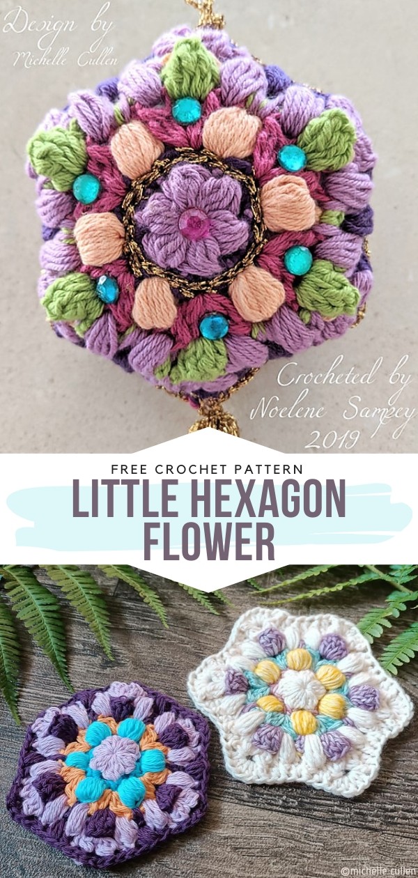 Little Hexagon Flower