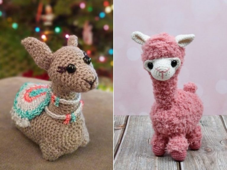 Lovely Alpacas Free Crochet Patterns