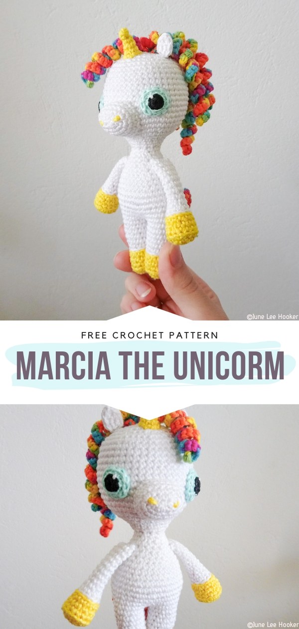 Marcia the Unicorn Free Crochet Pattern
