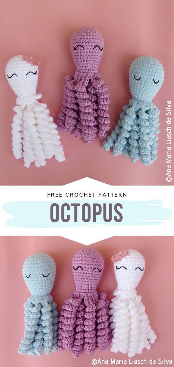 Octopus Free Crochet Pattern