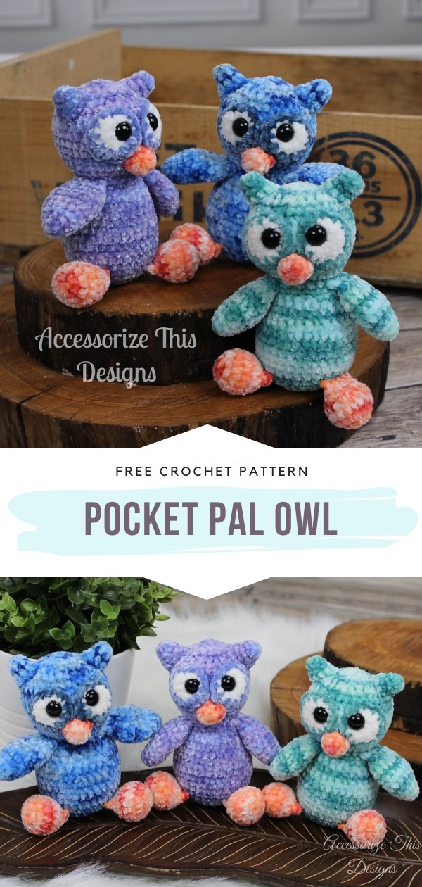 Pocket Amigurumi Owl