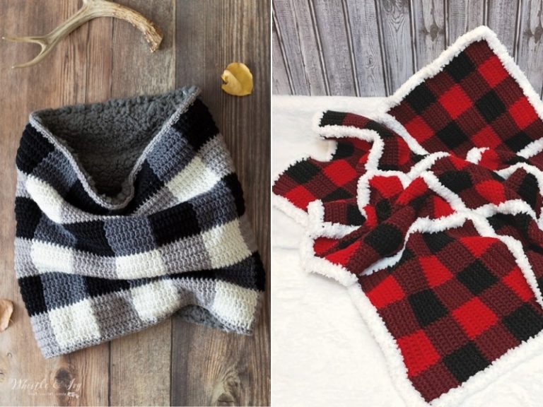 The Power of Plaid Free Crochet Patterns