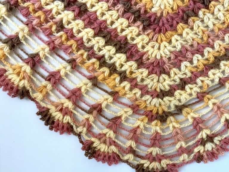 Retro Vibes Shawls Free Crochet Patterns