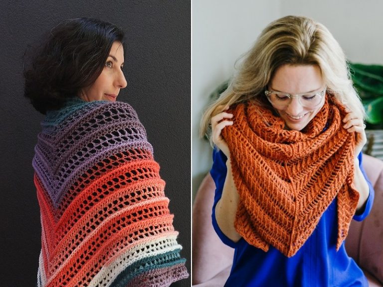 Sunset Shawls Free Crochet Patterns