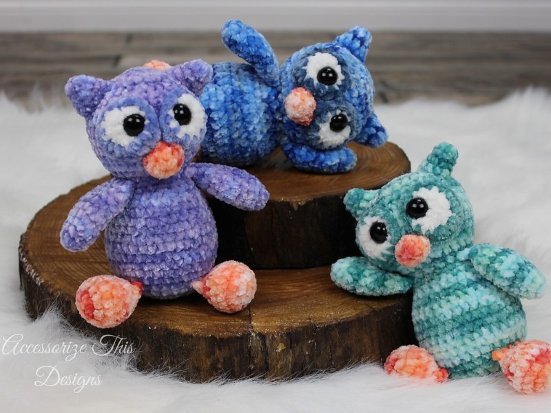 Sweet Owls Free Crochet Patterns