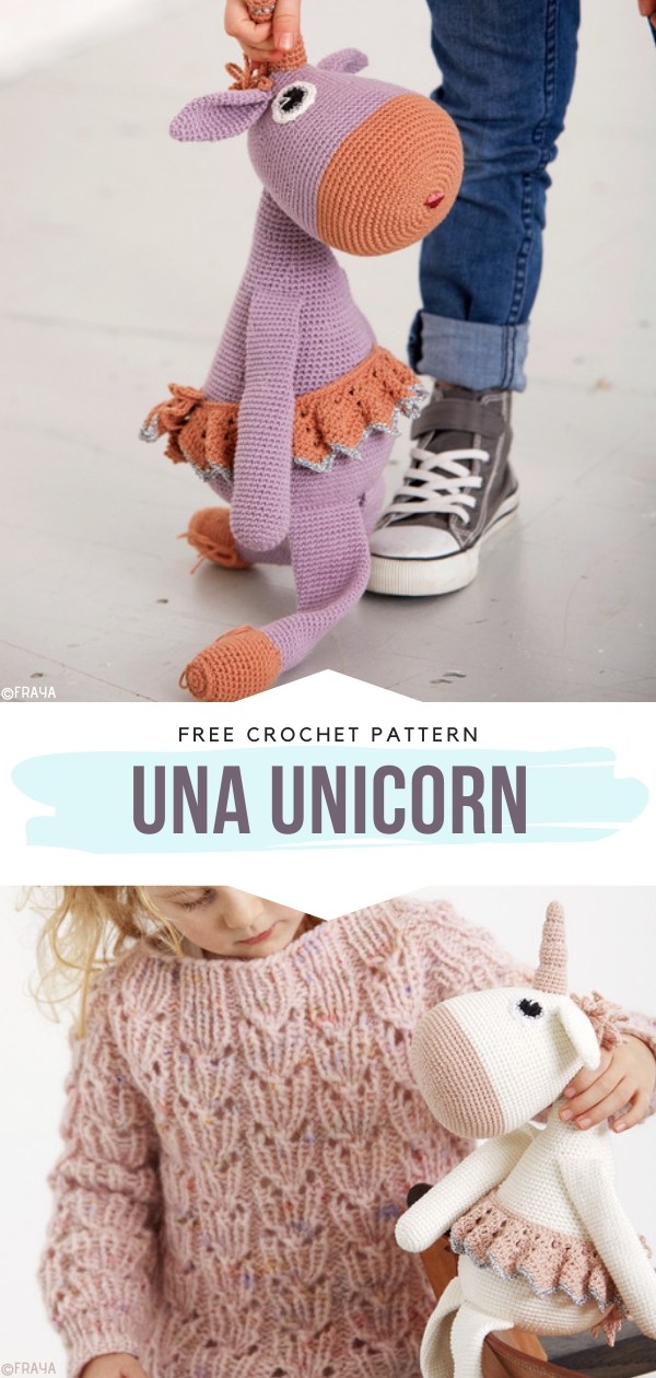 Una unicorn Free Crochet Pattern