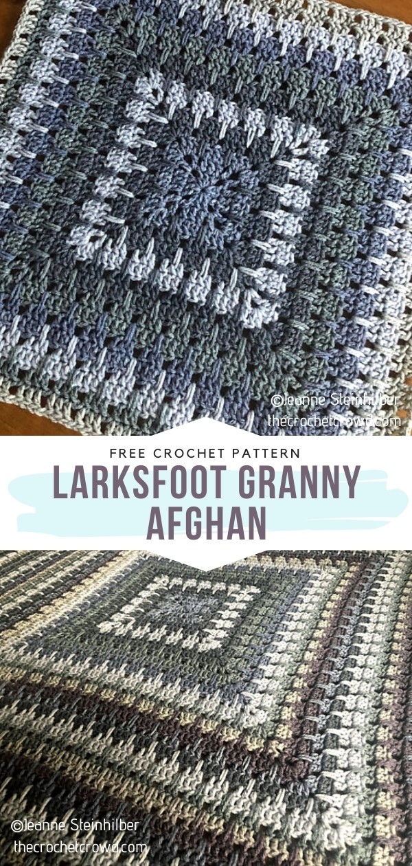 Larksfoot Granny Afghan