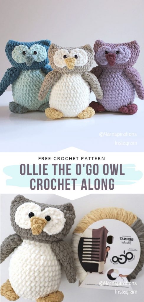 Sweet Amigurumi Owls - Free Crochet Patterns