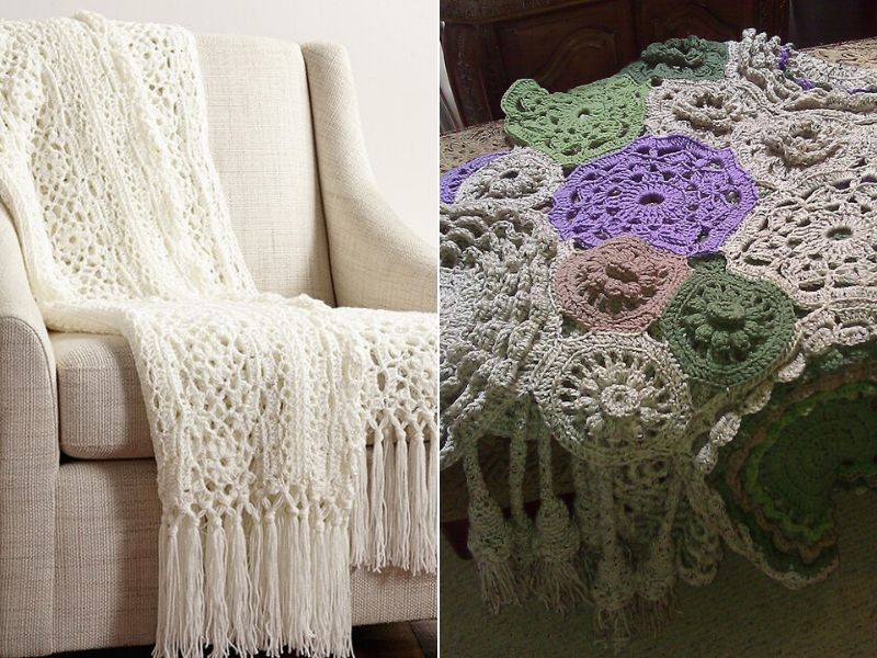 Irish Lace Afghans