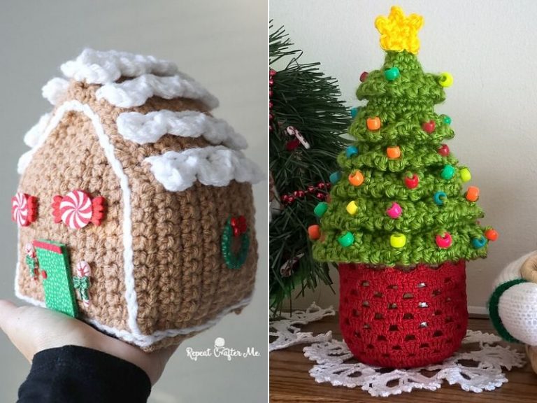 Must-Have Christmas Decor – Ideas and Free Crochet Patterns