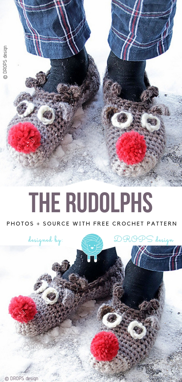 Free crochet pattern for festive decorations.