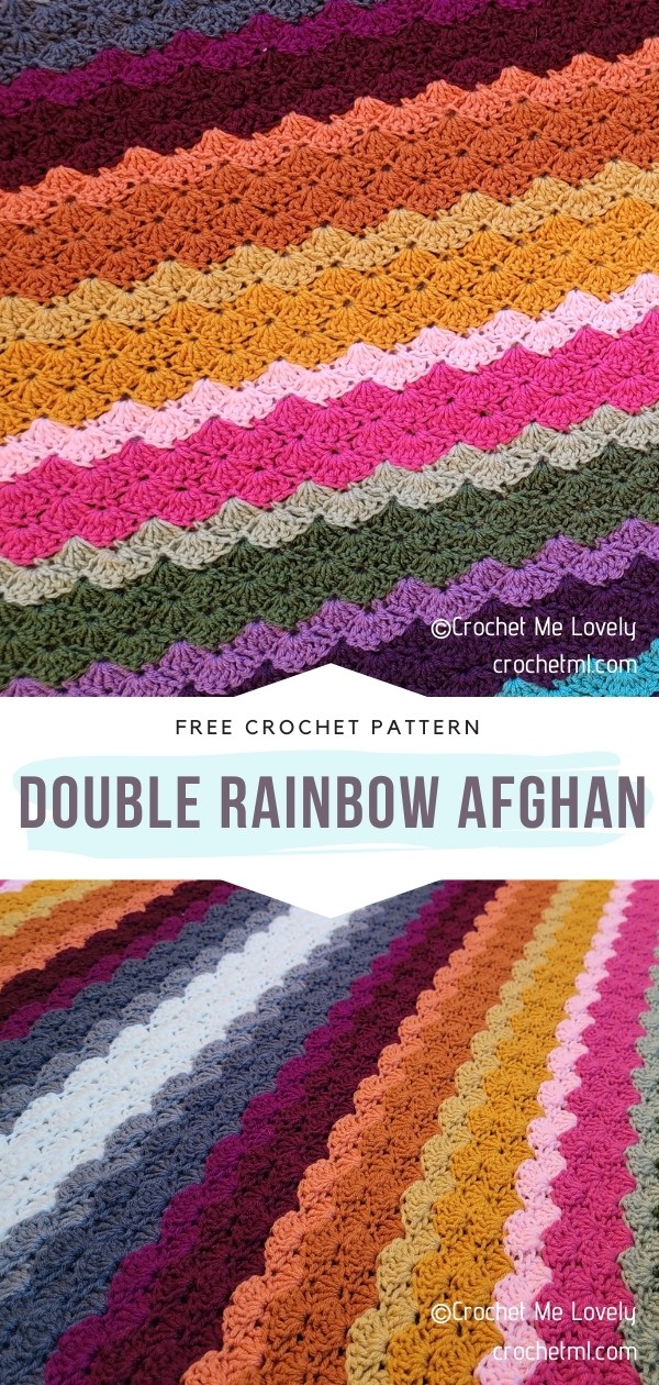 Crochet Rainbow Afghan
