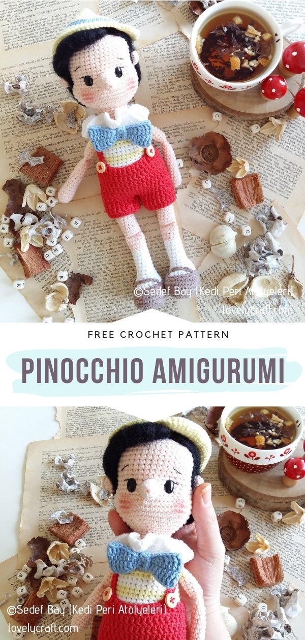 Pinocchio Amigurumi