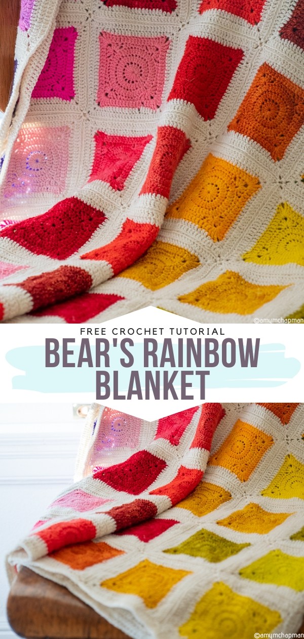 Bears discount rainbow blanket