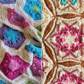 Beautiful Crochet Hexagons Free Patterns