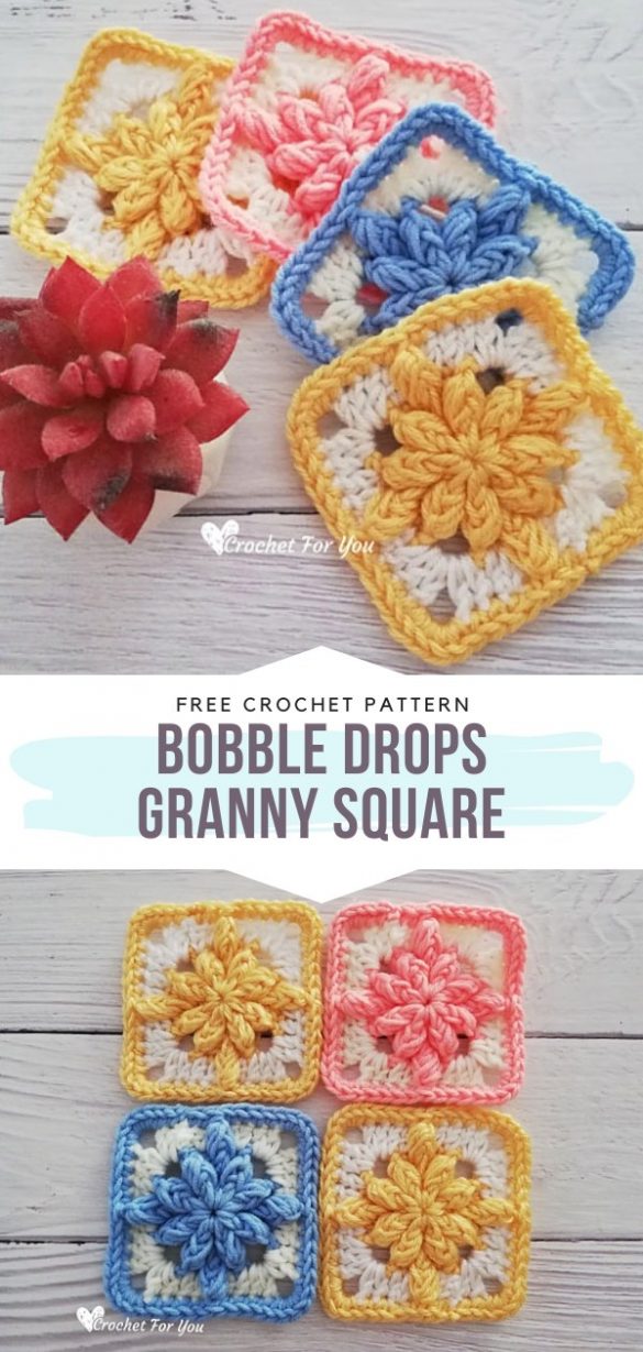 Pretty Little Squares Free Crochet Patterns