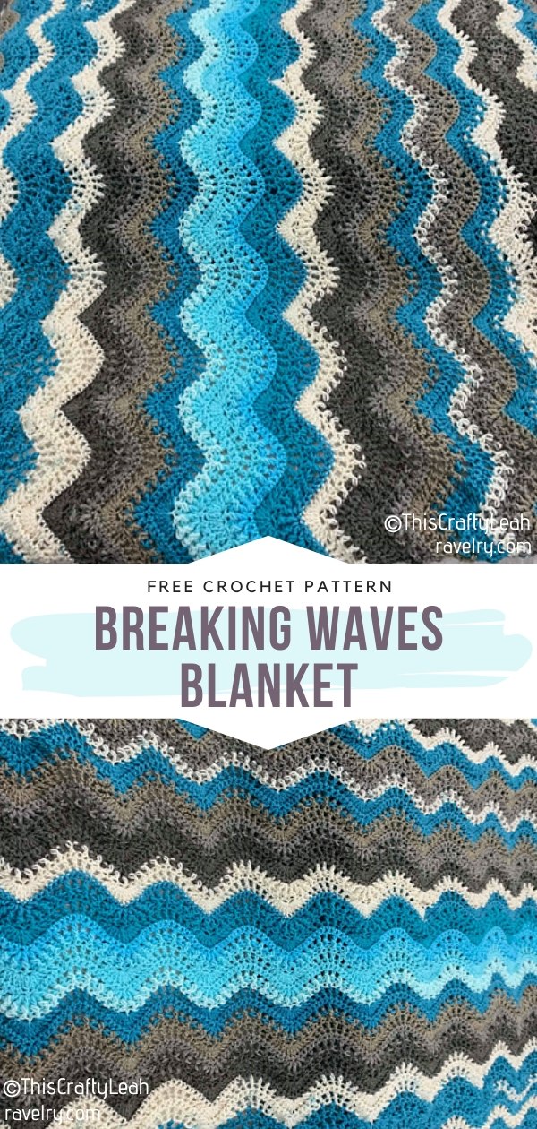 Our Favorite Stylish Crochet Waves Blankets Free Patterns