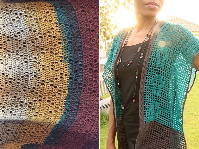Colorful Kimonos Free Crochet Patterns