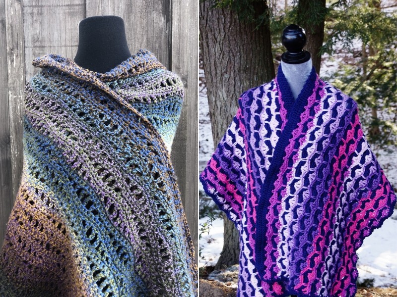 Sophisticated Shawls Free Crochet Patterns
