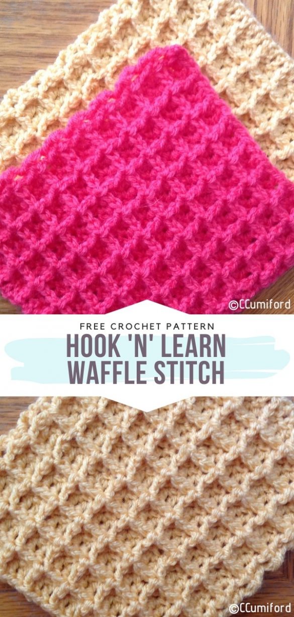 The Best Waffle Stitch Ideas and Free Crochet Patterns