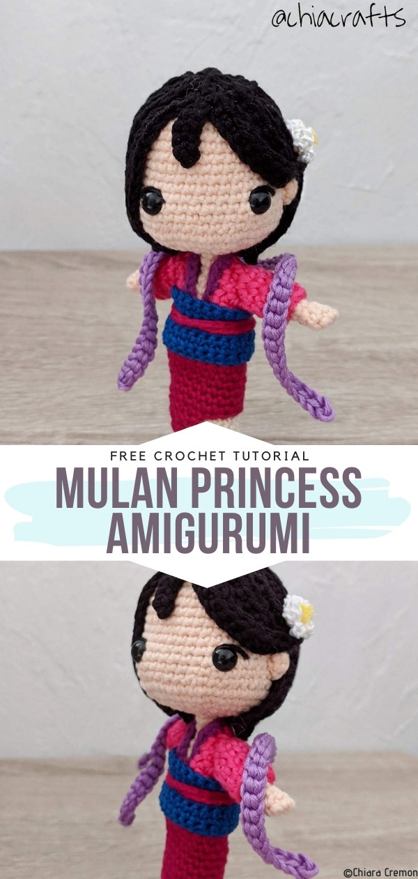 Mulan Princess Amigurumi