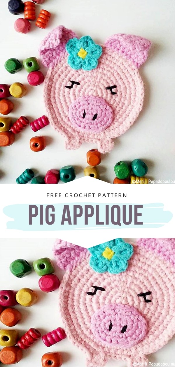 Pig applique