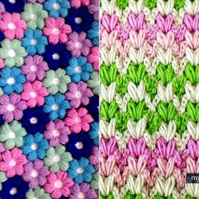 Puffy Puff Stitch Free Crochet Patterns