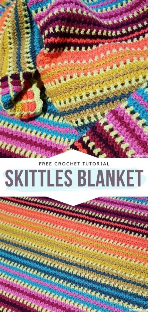 Our Favorite Crochet Rainbow Blanket Free Patterns