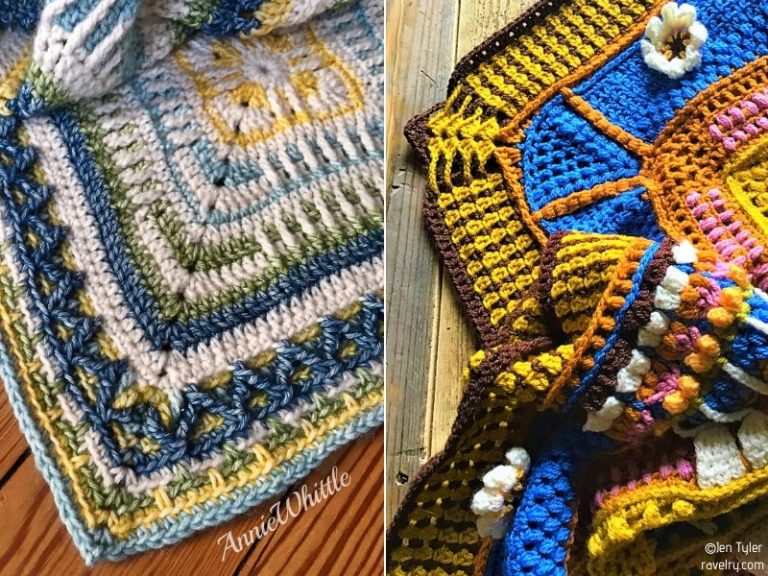 Stunning Crochet Blanket Edgings