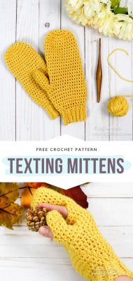 Cute and Cosy Mittens - Free Crochet Patterns