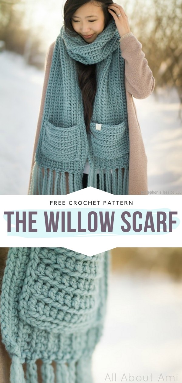 Easy-Peasy Scarves Free Crochet Patterns