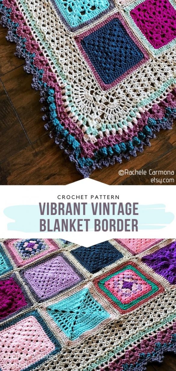 Stunning Crochet Blanket Edgings Free Patterns