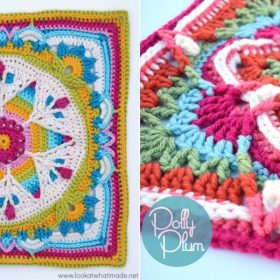 Bold Squares with Free Crochet Patterns