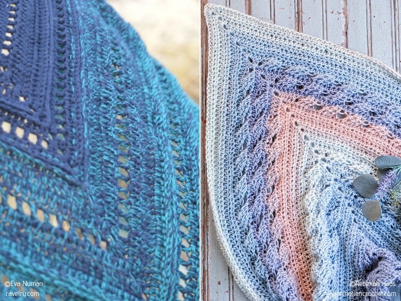 Dreamy Crochet Shawls with Free Patterns
