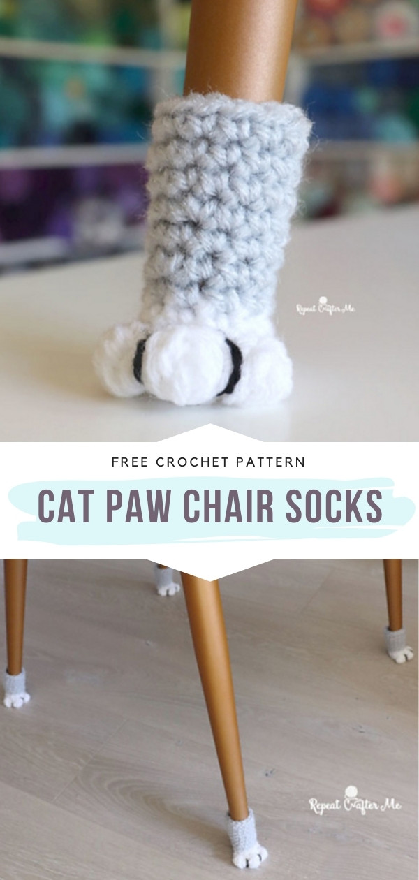 Cat Paw Chair Socks