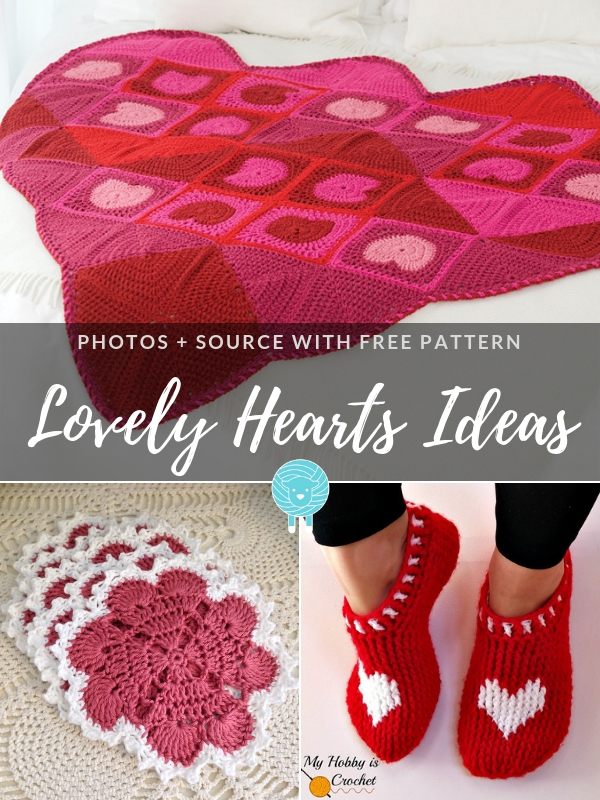 Photos source with free pattern lovely hearts ideas.