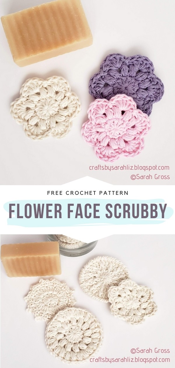 Flower Face Scrubby