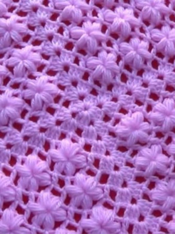 The Jasmin Flower Stitch Free Crochet Pattern